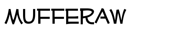 Mufferaw font preview